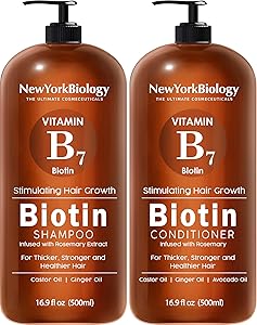 New York Biology Biotin Shampoo and Conditioner Set 16.9oz Review