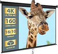 SUPER DEAL 100" 16:10 HD Projection Screen — image 1