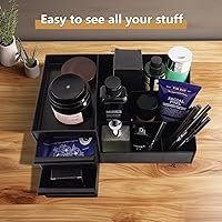 Decorcode Black Vanity Organizer with Drawers — image 2
