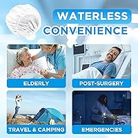 OK TAPE No Water Shampoo Caps 6 Pack (Lavender, Verbena, Cucumber Scents) — image 5