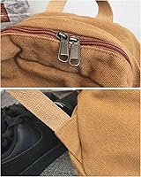 Green Canvas Backpack for Women — image 9