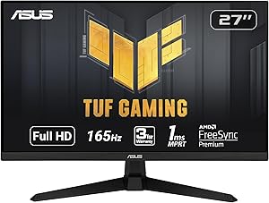 ASUS TUF Gaming VG277Q1A 27-inch 1080P Monitor Review
