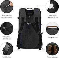 G-FAVOR Travel Backpack 40L with Laptop Sleeve — image 5
