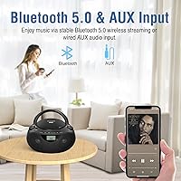 Nextron CB-500BT Portable CD Player Bluetooth Boombox — image 6