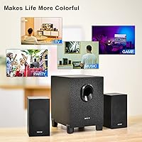 OROW S211 USB-Powered 2.1 Multimedia Speakers with Subwoofer — image 6