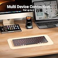 iClever BK05 Backlit Foldable Bluetooth Keyboard — image 2