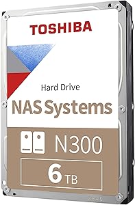 Toshiba N300 6TB NAS Internal Hard Drive