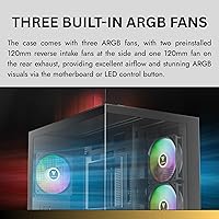 GAMDIAS AURA GC10M ARGB Micro-ATX Tower Case — image 7