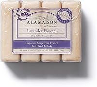 A LA MAISON Lavender Aloe Bar Soap (4 Bars, 3.5 oz) — image 3