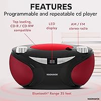 Magnavox MD6949 Portable CD Boombox with Bluetooth — image 3