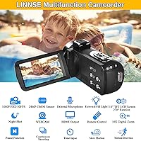 SEREE LCAM-42 Video Camera Camcorder 1080P 30FPS 30MP IR Night Vision — image 6