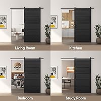 JUBEST 42″ x 84″ Barn Door Sliding Kit — image 4