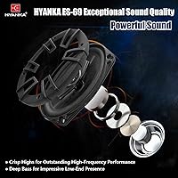 H YANKA ES-69 6x9 Car Speakers — image 2