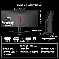 Gawfolk GF340H 34-Inch Ultrawide Gaming Monitor — image 6