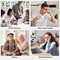 SABLUTE Large Print Backlit Keyboard KB113 — image 7