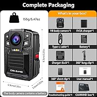 CAMMHD V8 1TB 4K Body Camera — image 8