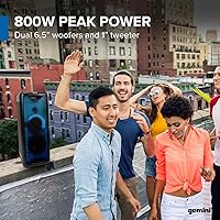 Gemini GLS-550 Bluetooth Party Speaker 800W — image 2