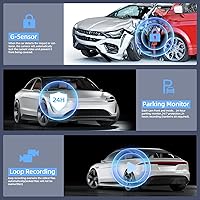 Milerong X25 Dual Dash Cam Front and Inside 1080P with 64GB Card — image 5