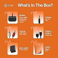 Auris Blume Duo HiFi Bluetooth 5.0 Transmitter & Receiver — image 6