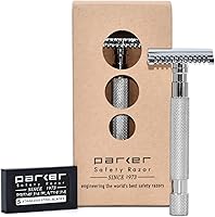 Parker 68S Stainless Steel Handle Double Edge Safety Razor — image 1