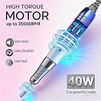 Lumcrissy US-808 Professional Nail Drill — image 3