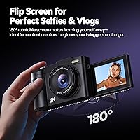 ROQIOO A9 Digital Camera 50MP 4K Vlogging Camera — image 3