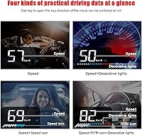 iKiKin M7 Dual Mode Windshield Projector Car HUD Display — image 4