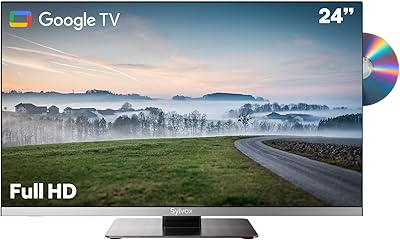 SYLVOX 24-inch Smart RV TV with DVD Player