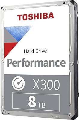 Toshiba X300 8TB Performance & Gaming Internal Hard Drive