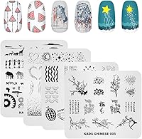 KADS 20pcs Nail Stamp Plates Set — image 7