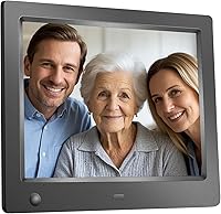 FLYAMAPIRIT Digital Picture Frame 8 inch — image 1