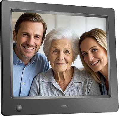 FLYAMAPIRIT Digital Picture Frame 8 inch