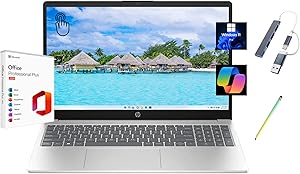 HP 2025 15.6″ HD Touchscreen Laptop, Intel Core i3-1315U, 12GB RAM, 256GB SSD, Windows 11 Pro Review