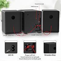 LONPOO LP-886BT Compact Stereo System — image 6