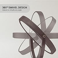 OVENTE 8" Tabletop Makeup Mirror with 1X/7X Magnification — image 3