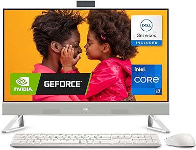 Dell Inspiron 7710 All-in-One 27-inch FHD, Intel Core i7-1255U, 32GB RAM, 1TB SSD, NVIDIA GeForce MX550