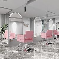 OmySalon Pink Hair Salon Chair — image 9