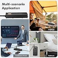 VNJ Outdoor Power Strip with 6AC Outlets + 4USB Ports — image 9