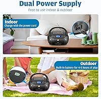 Hernpark CD Cassette Player Combo — image 3