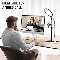 LitONES Desk Ring Light with Stand and Phone Holder — image 6