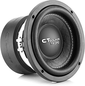 CT Sounds TROPO-6.5-D2 6.5-inch Dual 2 Ohm Car Subwoofer