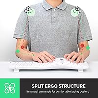 DeLUX GM901D Wireless Ergonomic Split Keyboard — image 2