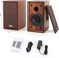 Cinnkeyi C5201 Bluetooth Bookshelf Speakers — image 6