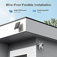 TKENPRO Dual Lens Solar Security Camera — image 6