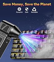 YUHUO Compressed Air Duster 360000 RPM Electric Air Duster — image 3