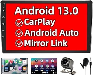 Binize Double Din Car Stereo Android 13 System 10.1 Inch Review