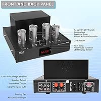 Pyle PVTA80 Bluetooth Tube Amplifier Receiver — image 2