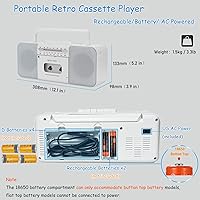 WIITHINK Cassette Tape Player Recorder Boombox — image 7