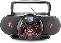 Emerson EPB-3002 Portable Bluetooth CD/MP3 Cassette Boombox — image 1