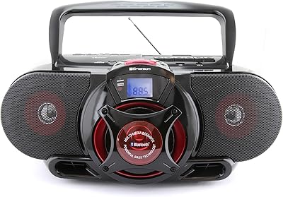 Emerson EPB-3002 Portable Bluetooth CD/MP3 Cassette Boombox